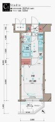 メインステージ五反田駅前の物件間取画像